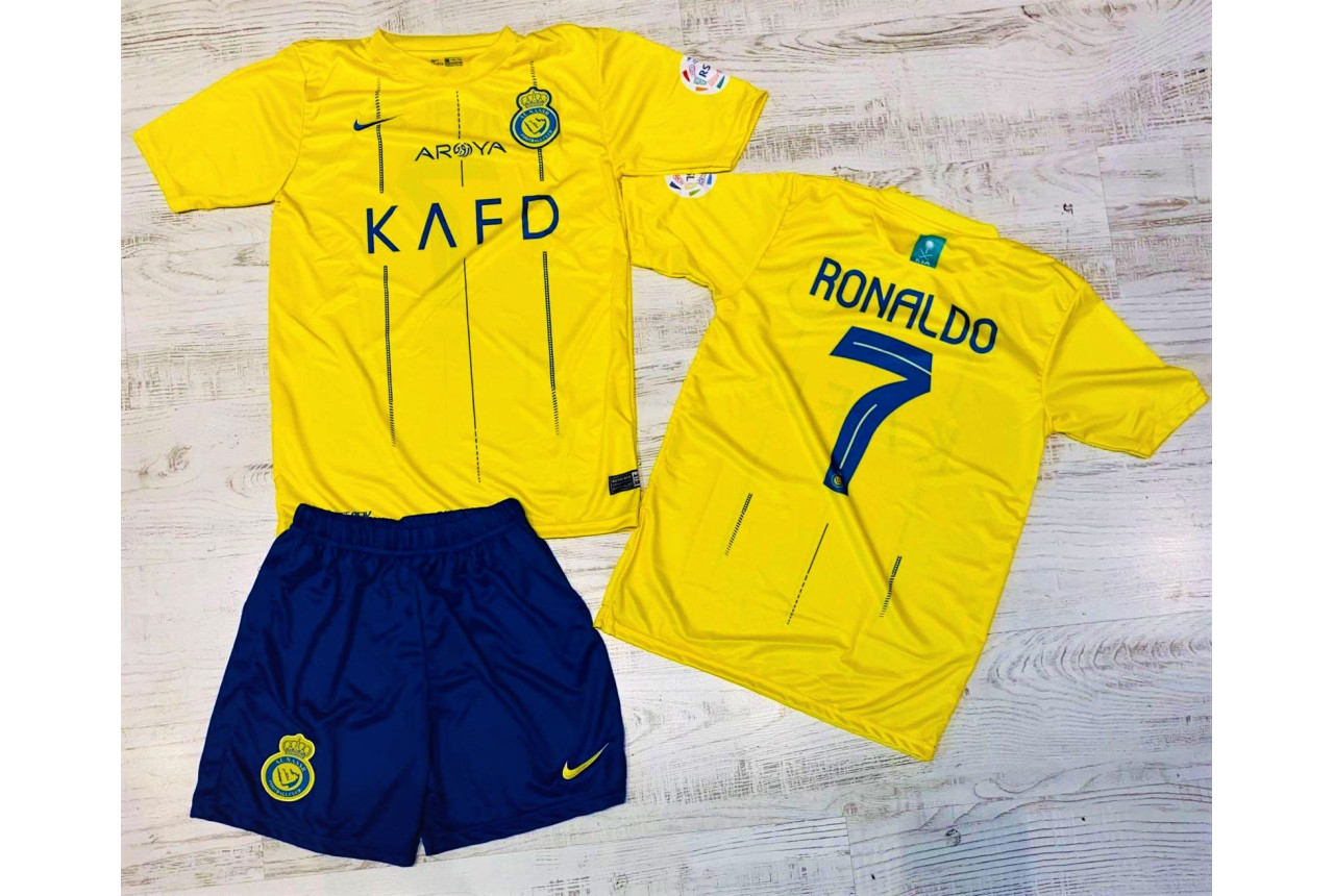 8069 Детски футболен комплект AL NASSR Ronaldo 7 